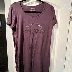 Danskin Night Gown - Small